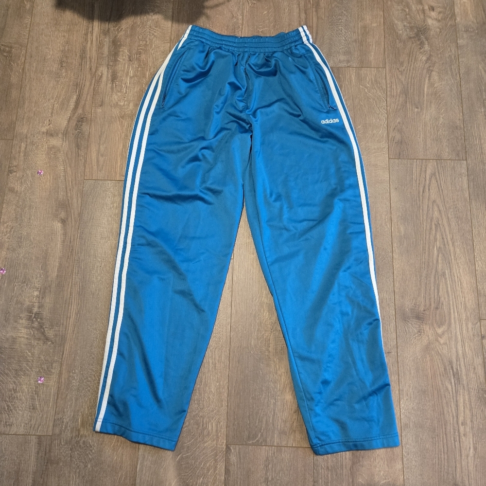 Vintage Womens Teal Track Pants Adidas Breakaway Size Xl Y2k